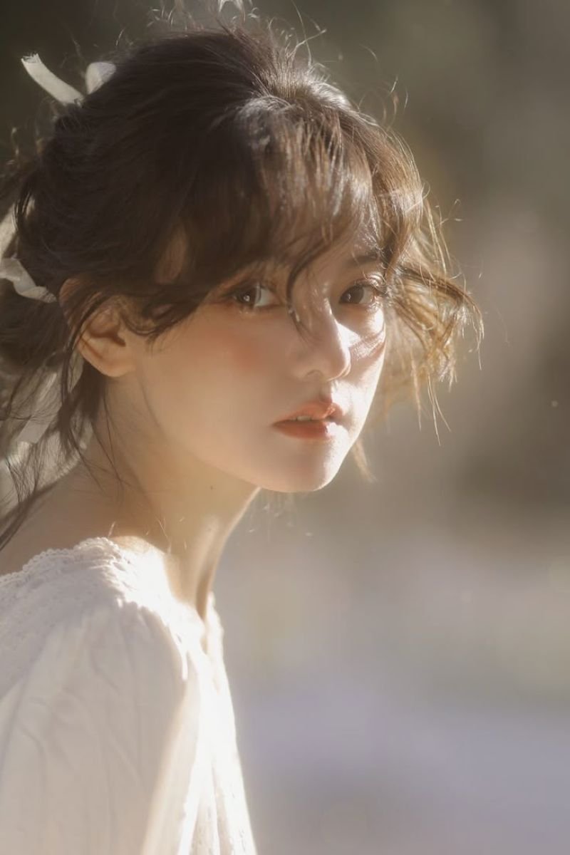 ảnh chân dung cô gái dịu dàng đáng yêu ảnh chân dung cô gái dịu dàng đáng yêu