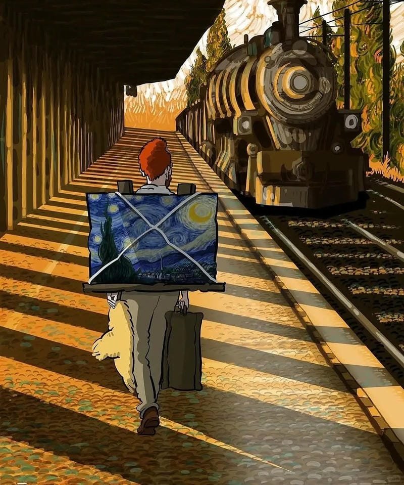 ảnh Van Gogh đậm chất nghệ thuật