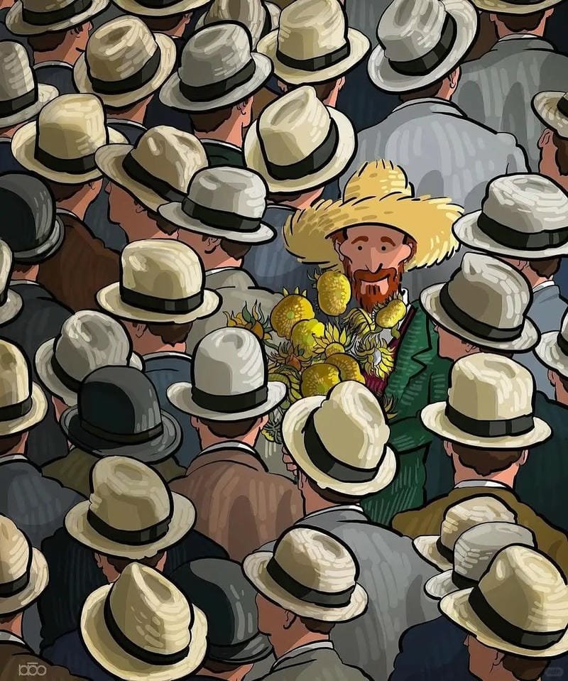 ảnh Van Gogh đầy chất thơ mộng