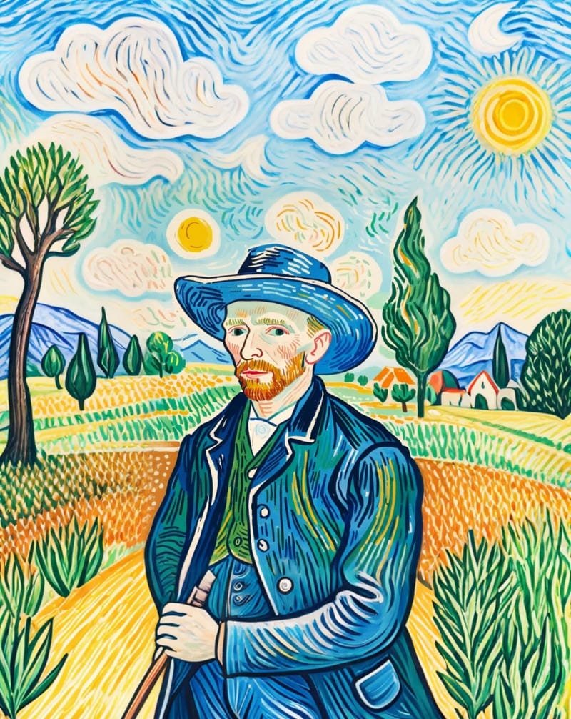 ảnh Van Gogh đẹp mê hồn người xem