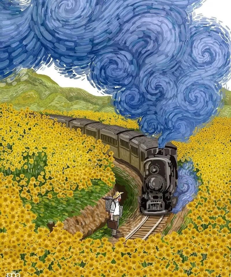 ảnh Van Gogh mang vẻ đẹp vượt thời gian