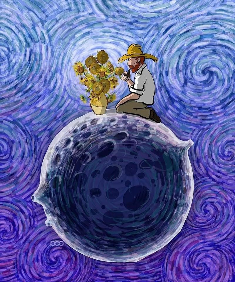 ảnh Van Gogh nghệ thuật đầy tinh tế