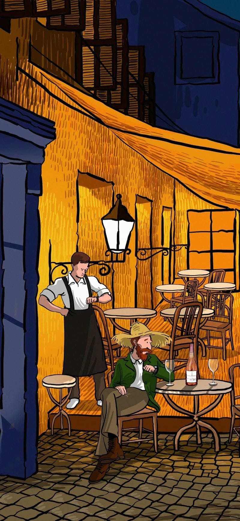 ảnh Van Gogh phong cách hội họa