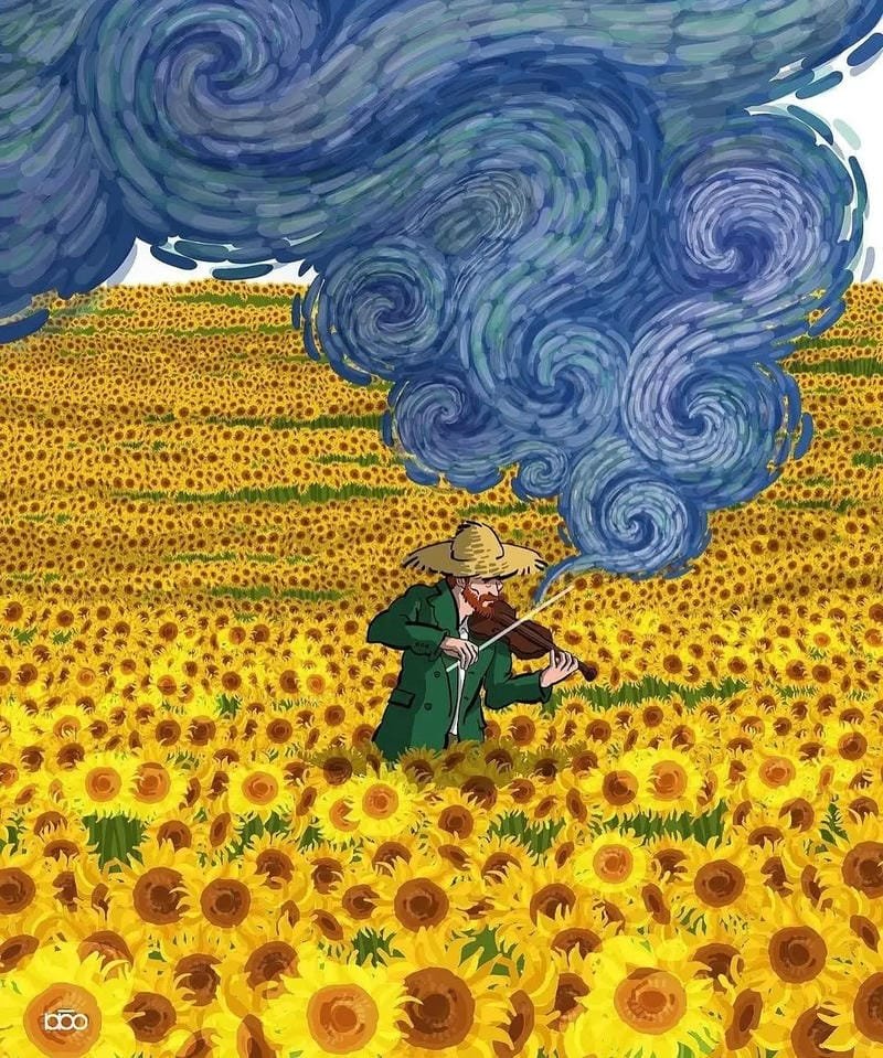 ảnh Van Gogh tuyệt đẹp cho người yêu tranh