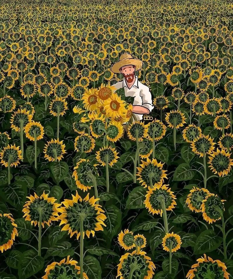 ảnh Van Gogh tuyệt phẩm hội họa kinh điển