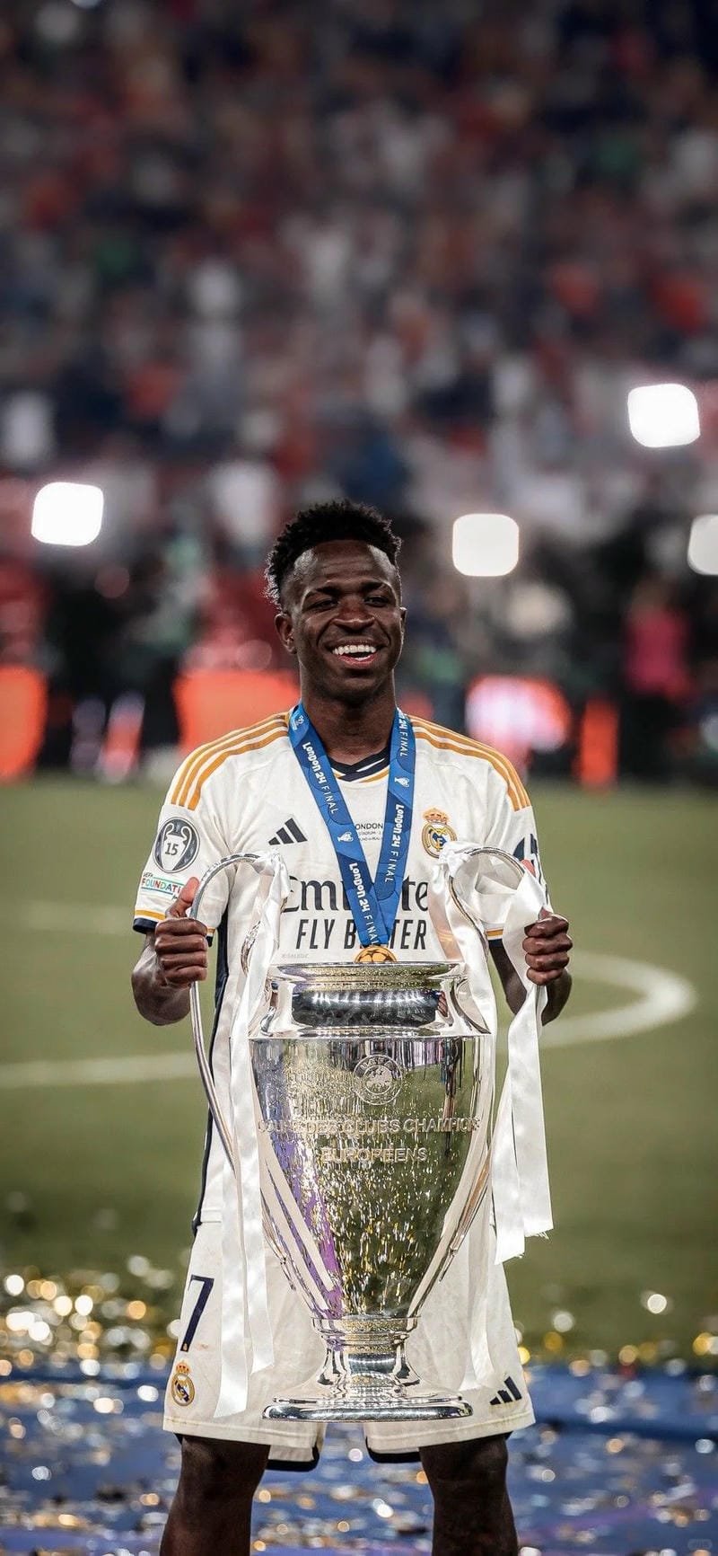 ảnh Vinicius Junior ánh nhìn quyết tâm