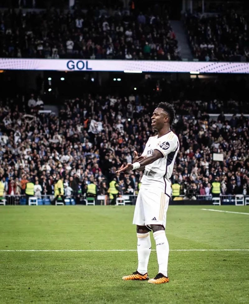 ảnh Vinicius Junior biểu tượng bóng đá