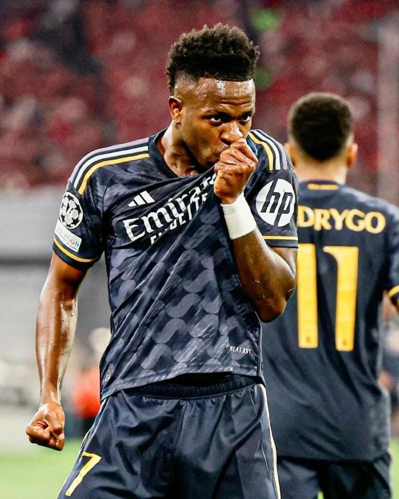 ảnh Vinicius Junior chiến binh Real Madrid