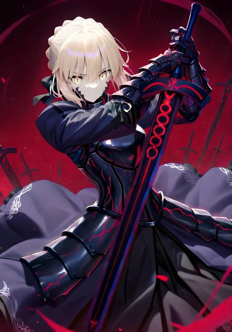 ảnh anime kiếm sĩ bóng tối