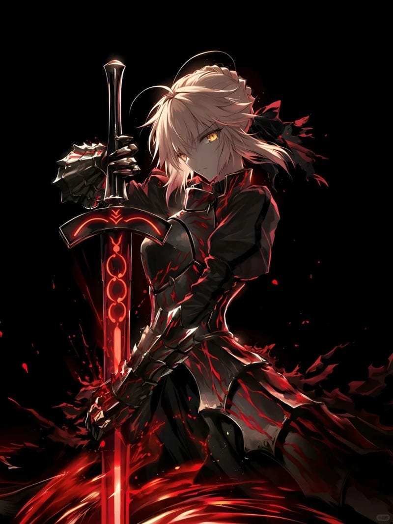 ảnh anime kiếm sĩ chiến đấu