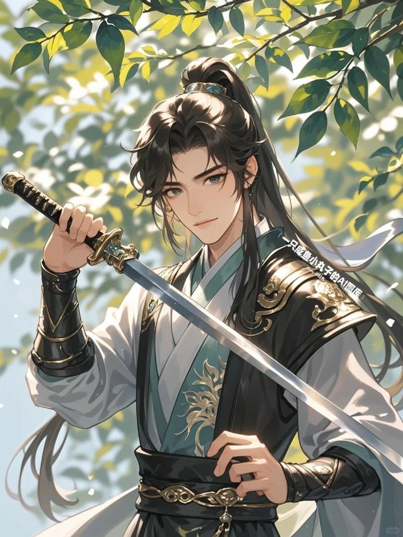 ảnh anime kiếm sĩ đứng giữa trời