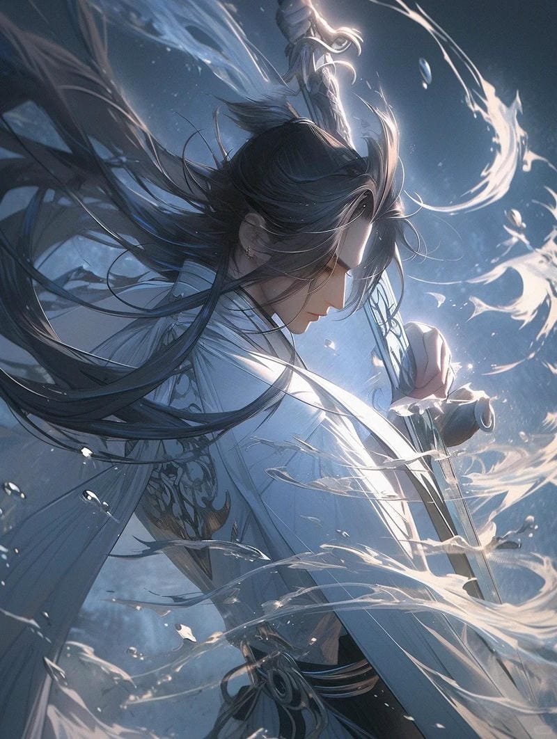 ảnh anime kiếm sĩ giữa trận chiến