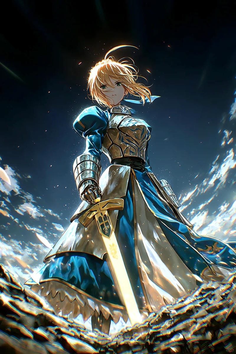 ảnh anime kiếm sĩ thần thái