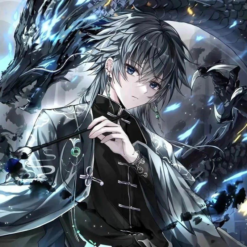 ảnh anime ngầu với ánh mắt sắc