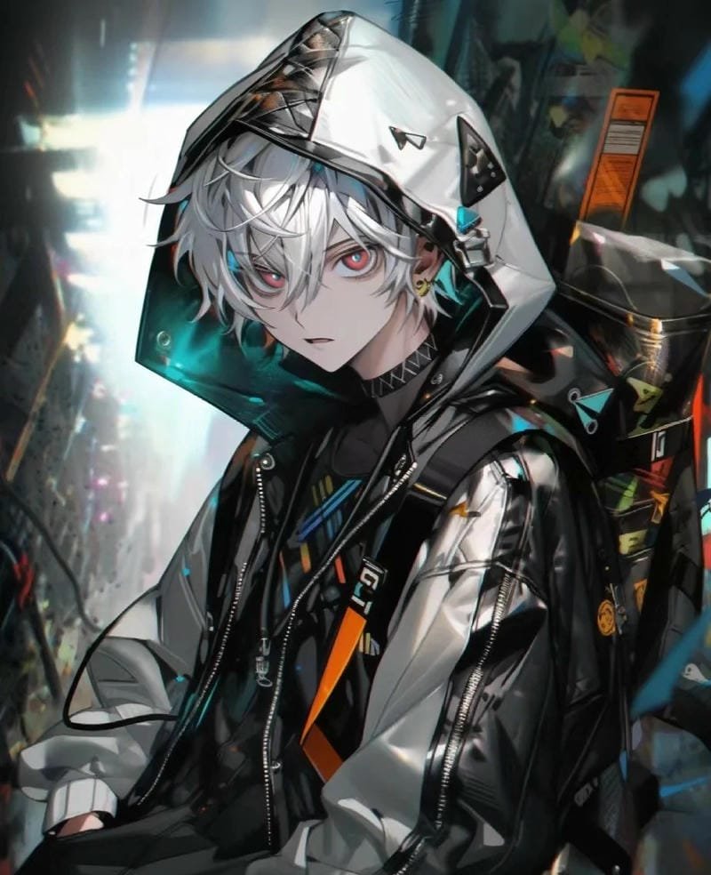 ảnh anime ngầu với thần thái chất