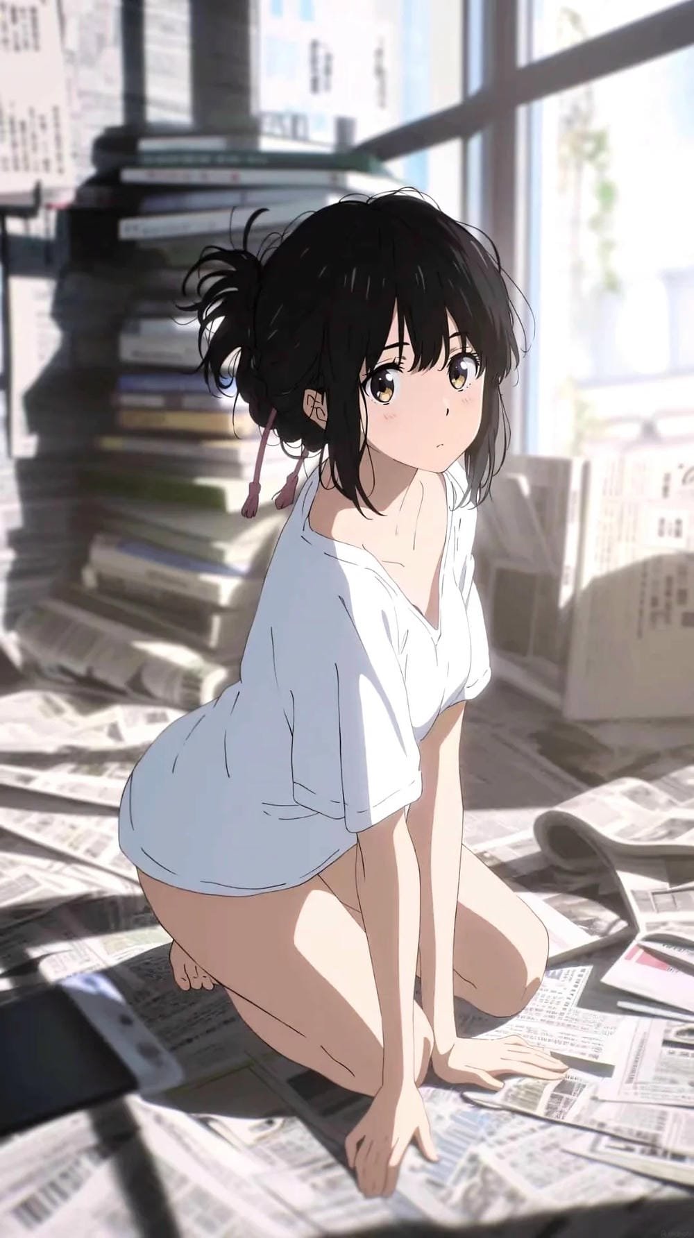 ảnh anime nữ ngầu lạnh lùng
