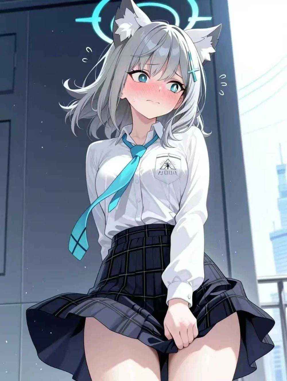 ảnh anime nữ tóc đen cuốn hút
