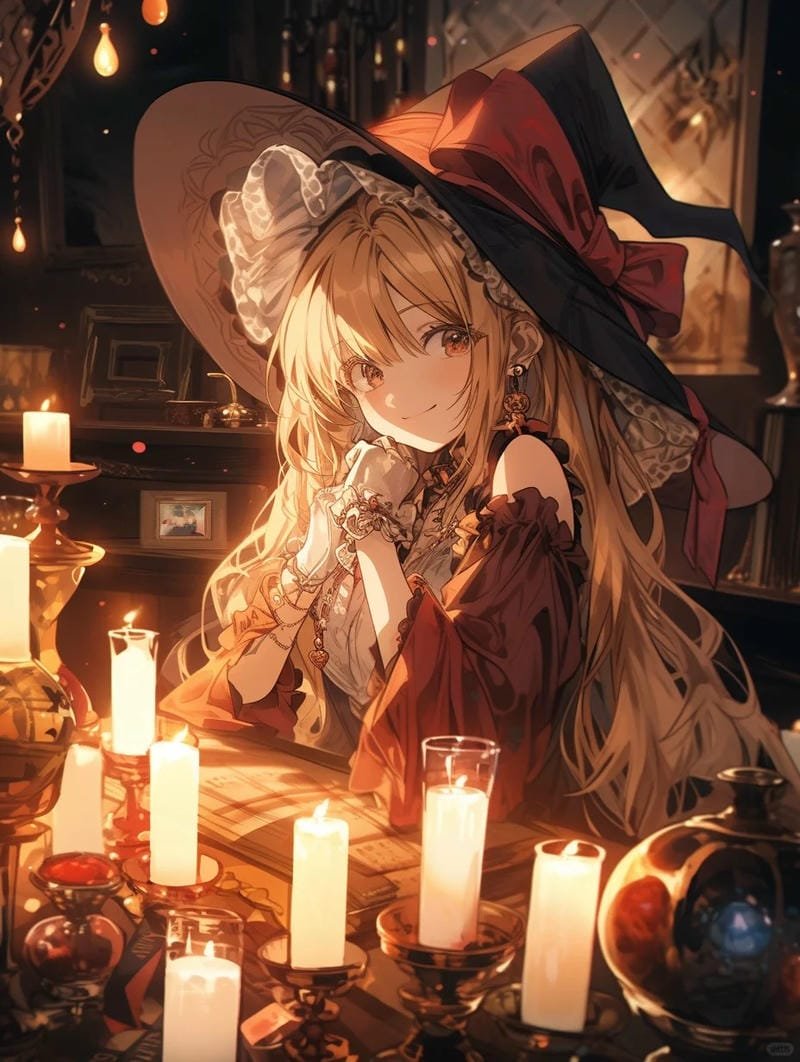 ảnh anime pháp sư ma mị