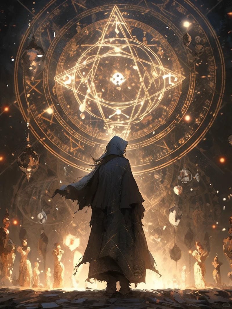 ảnh anime pháp sư phong cách fantasy