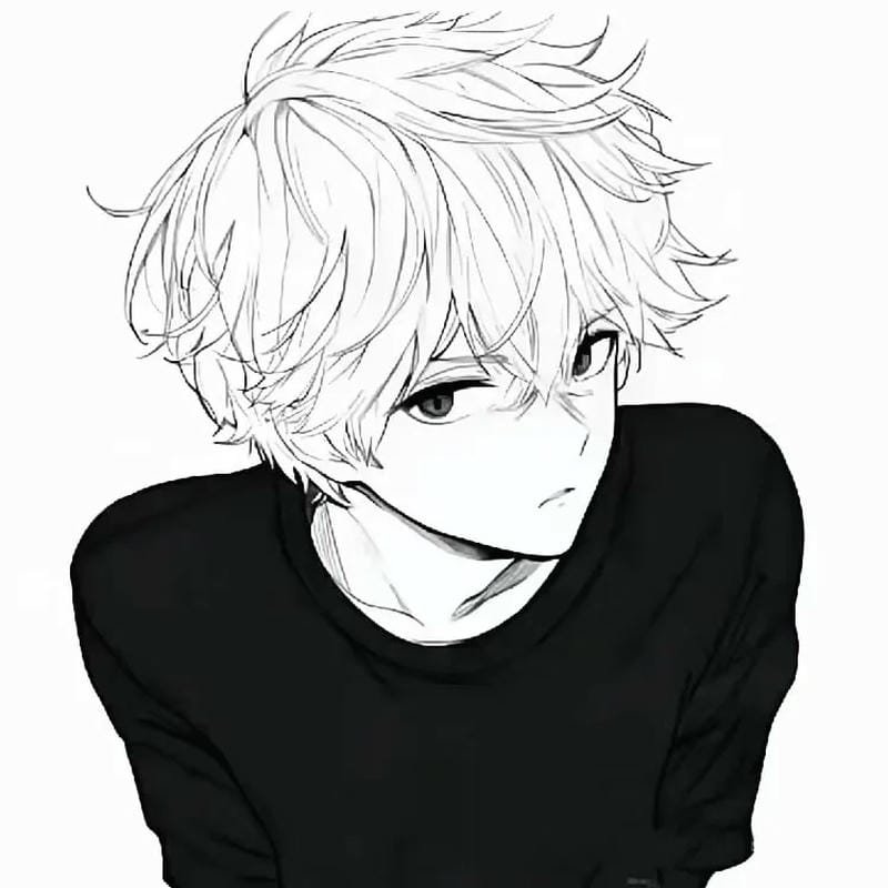 ảnh avatar trắng đen cá tính nổi bật