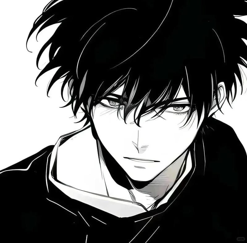 ảnh avatar trắng đen cool ngầu thu hút