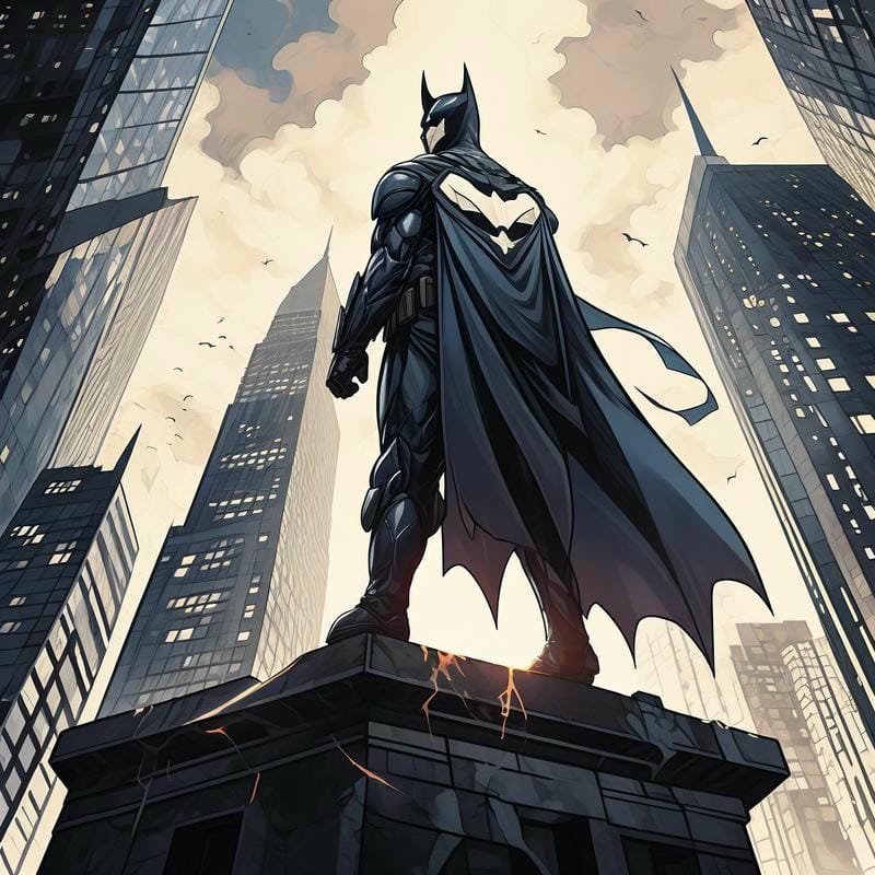 ảnh batman cool ngầu đầy cuốn hút