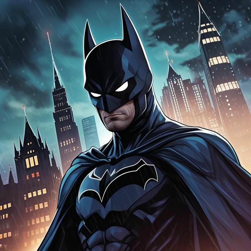 ảnh batman mặc bộ giáp đen
