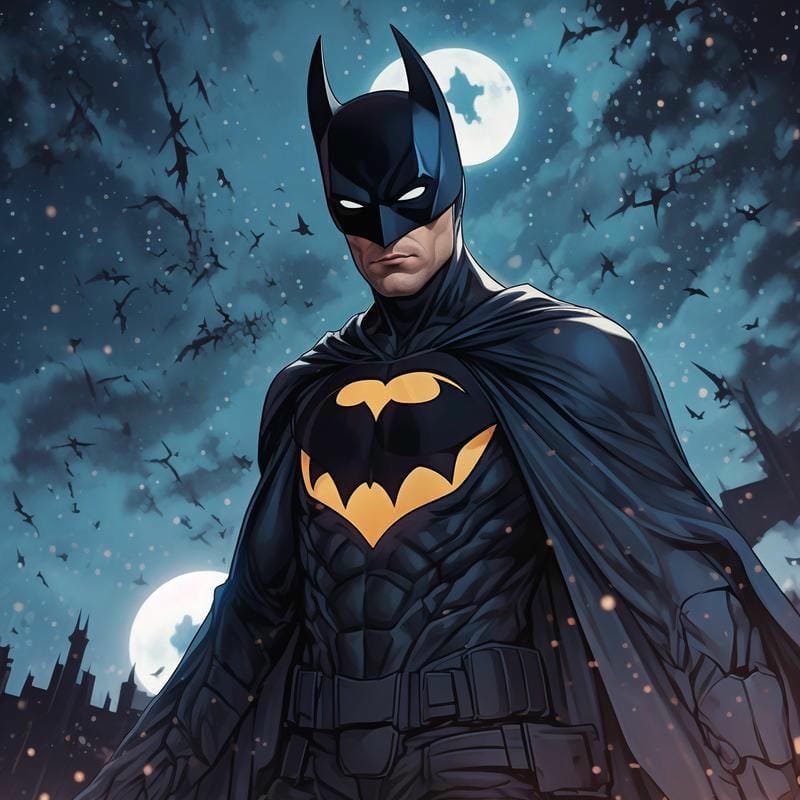 ảnh batman phiên bản người dơi mạnh mẽ