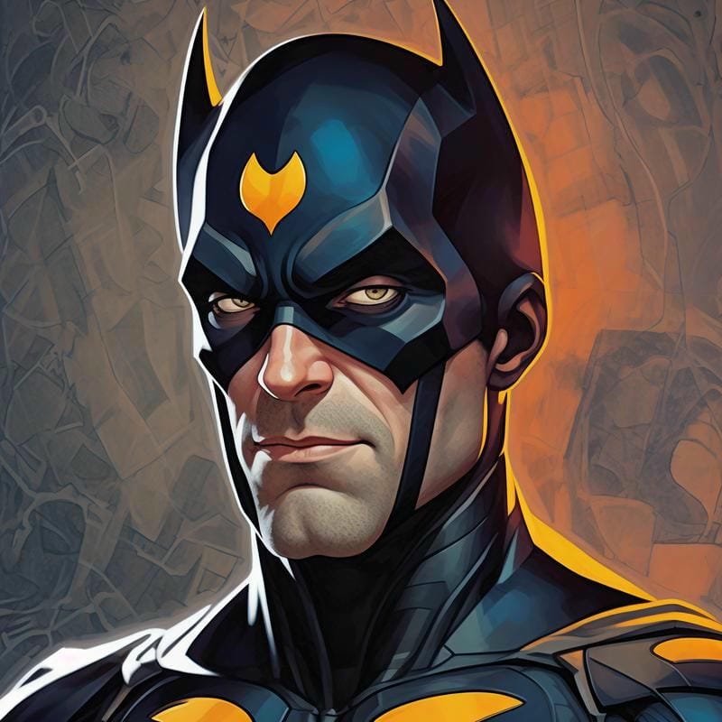 ảnh batman phong cách nghệ thuật độc đáo