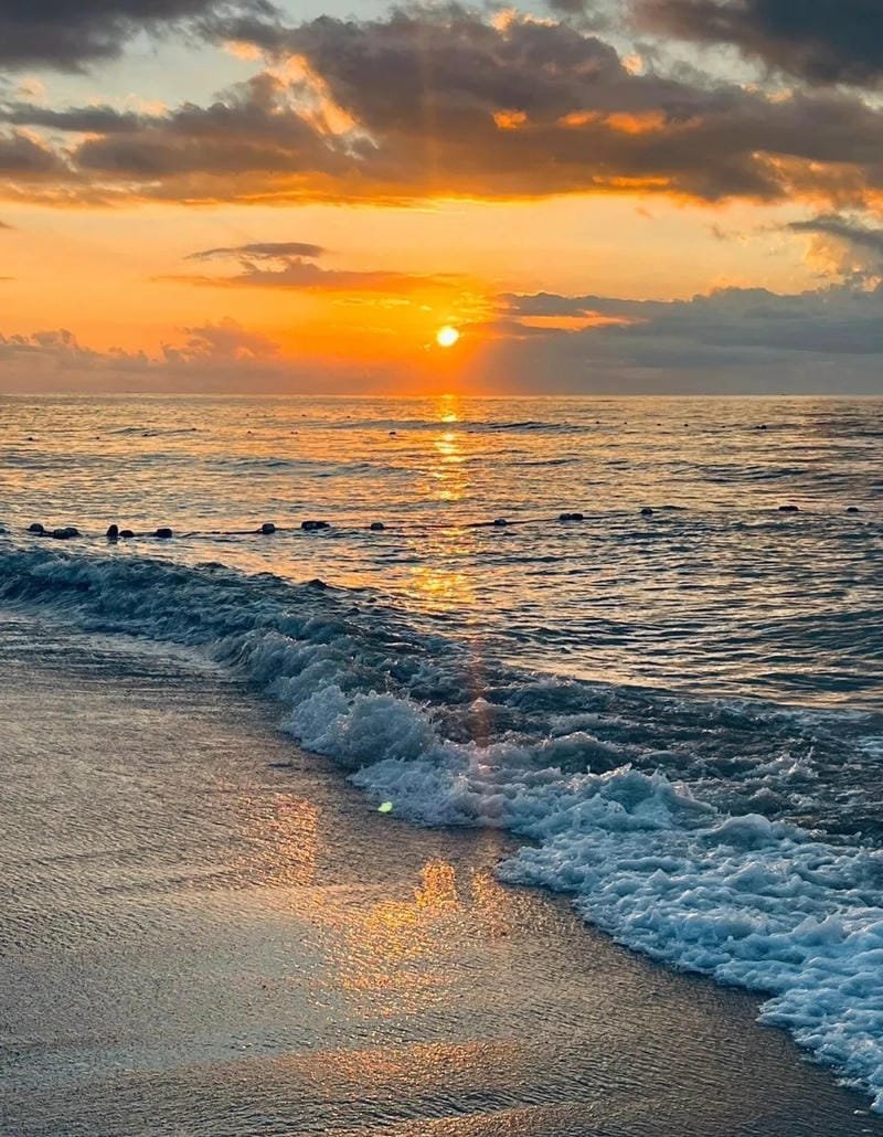 ảnh biển chill giữa trời xanh