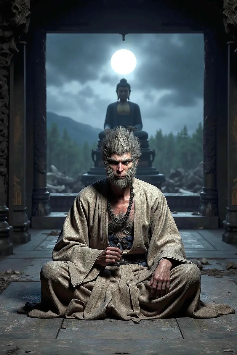 ảnh black myth wukong nhân vật chính