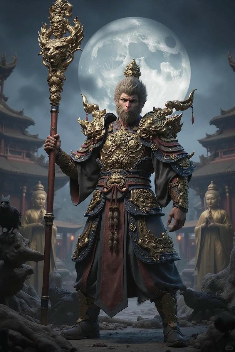 ảnh black myth wukong phong cảnh đẹp