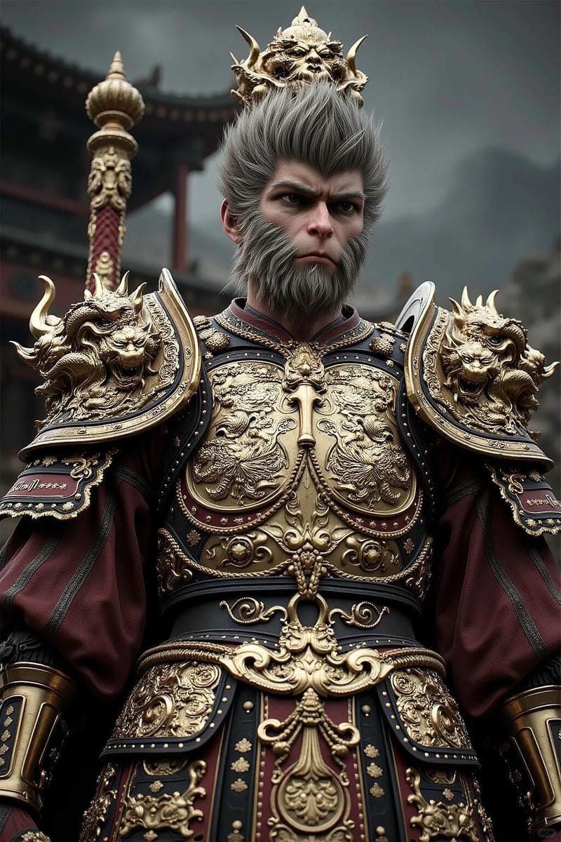 ảnh black myth wukong tôn ngộ không