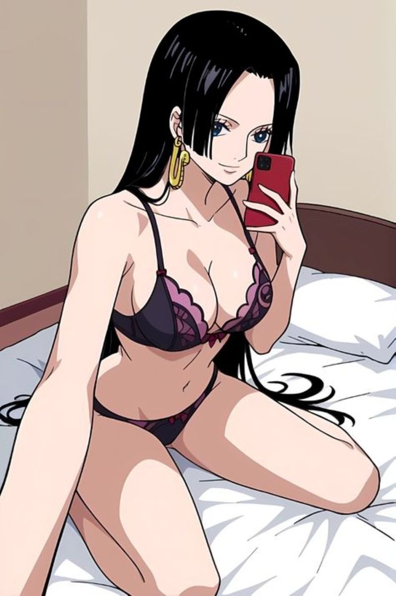 ảnh boa hancock sexy khoe thần thái sang chảnh