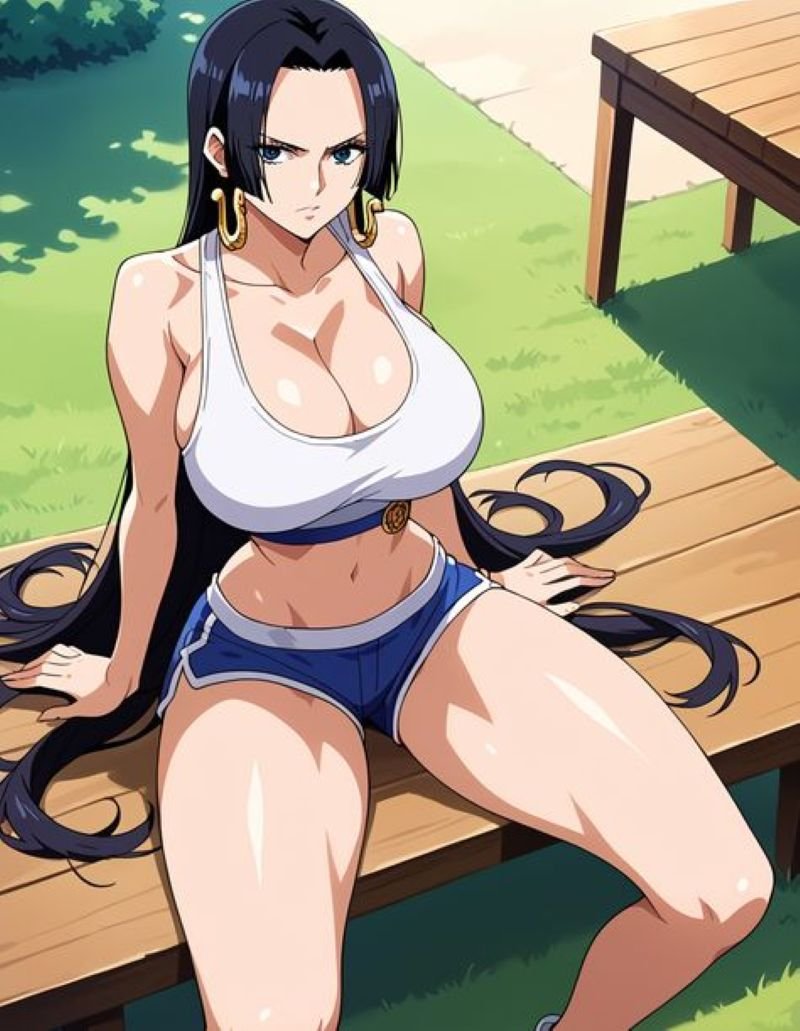 ảnh boa hancock sexy phong cách đầy cuốn hút