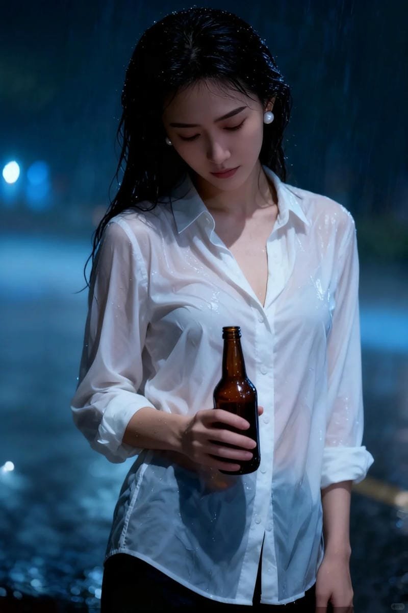 ảnh buồn nhìn đời đầy suy tư
