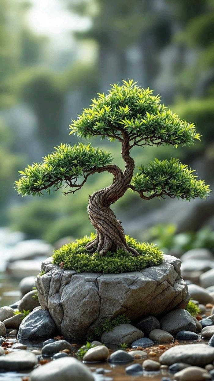 ảnh cây cảnh bonsai mang vẻ bình yên ảnh cây cảnh bonsai mang vẻ bình yên