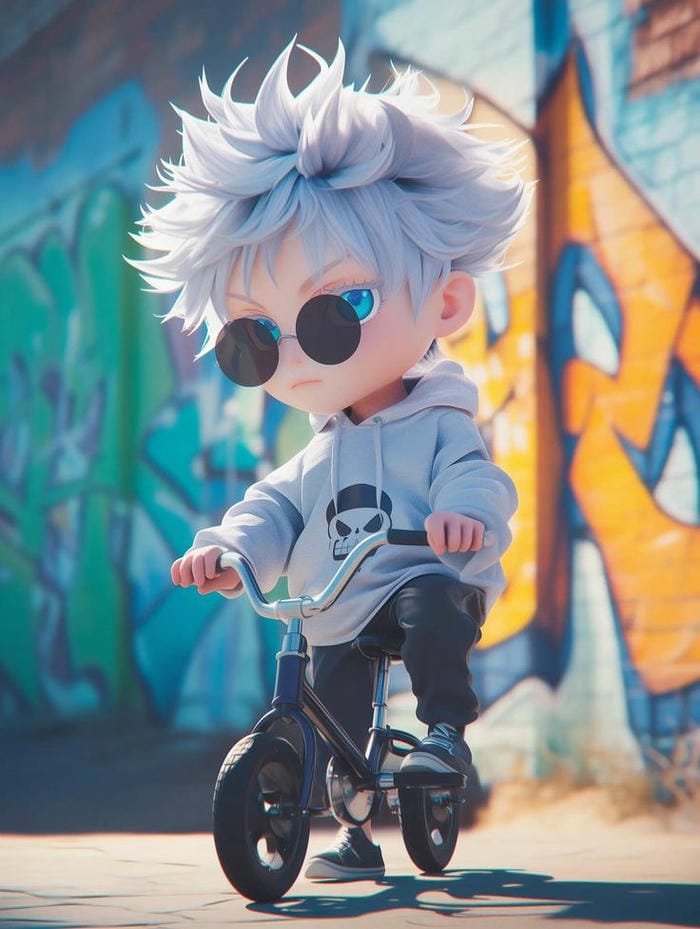 ảnh chibi cute phong cách hiện đại