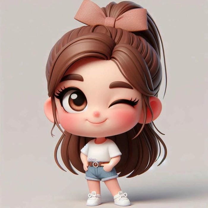 ảnh chibi đáng yêu làm hình nền