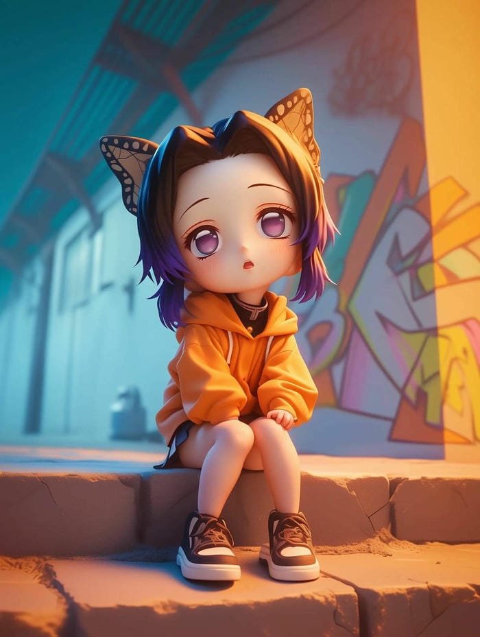 ảnh chibi đáng yêu nhìn cực thích