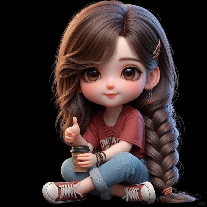 ảnh chibi xinh xắn đầy màu sắc