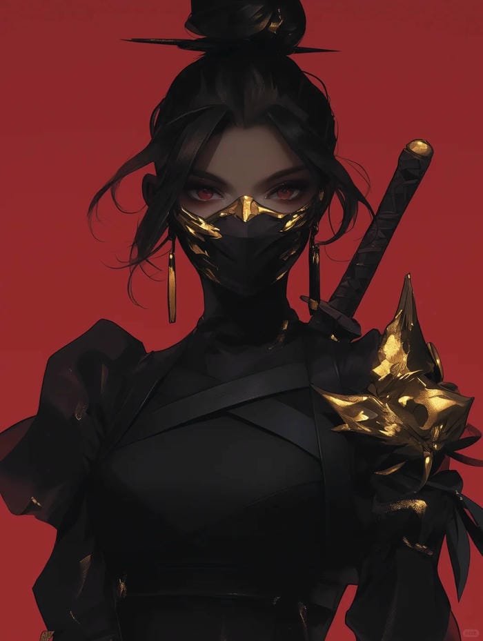 ảnh chiến binh ninja chất nhất