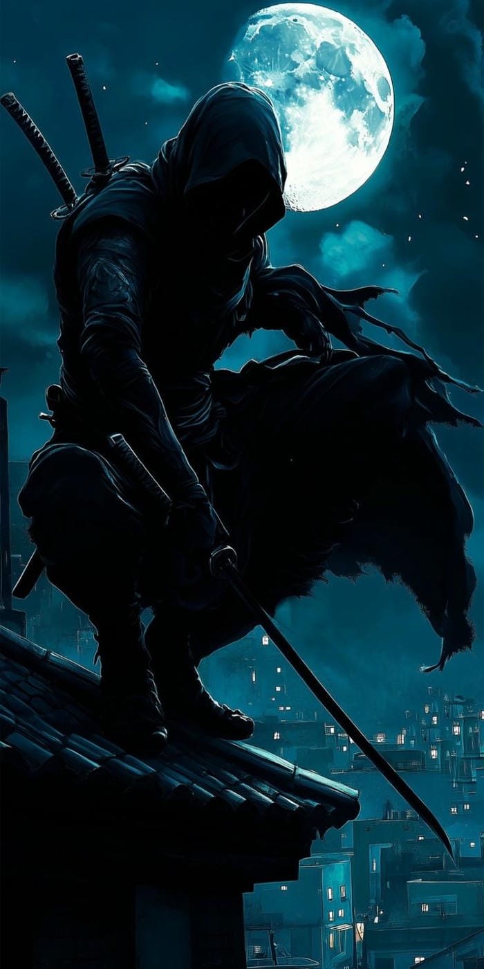 ảnh chiến binh ninja chiến đấu