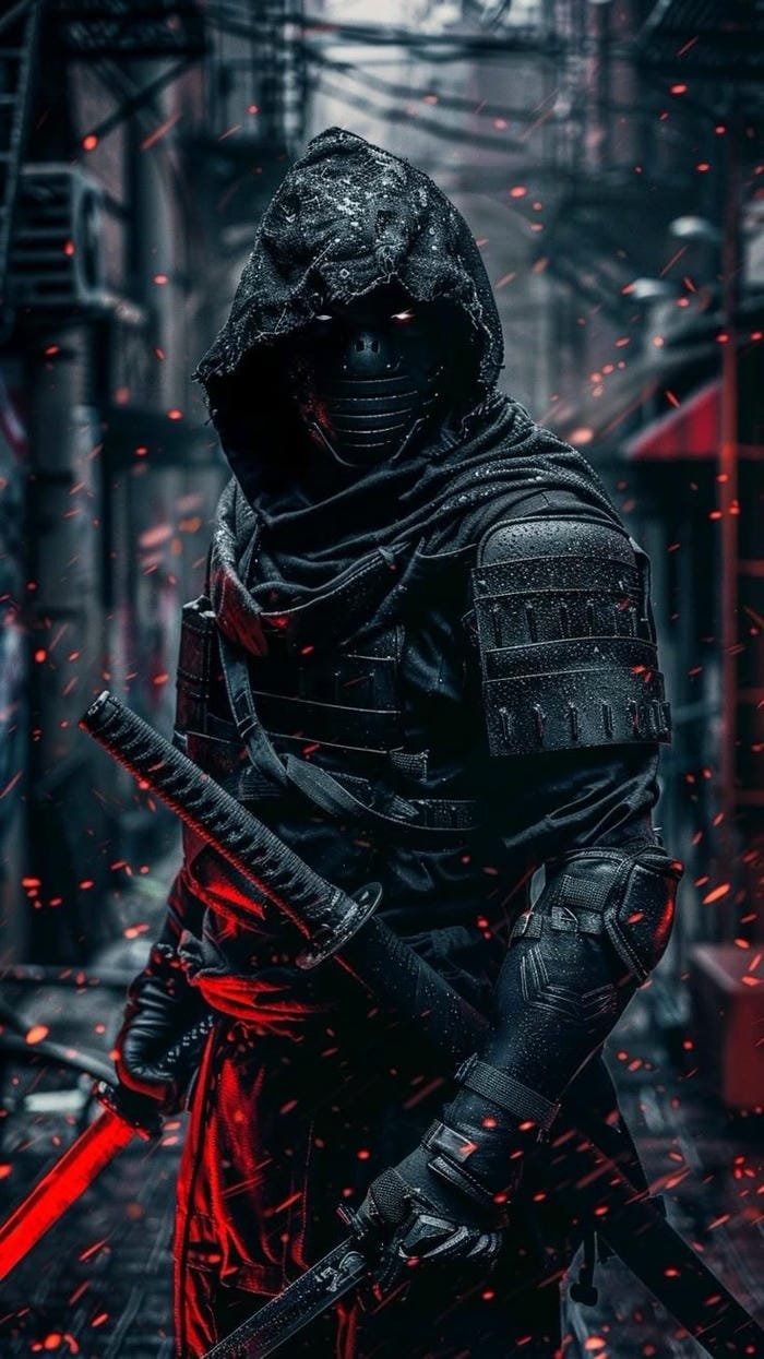 ảnh chiến binh ninja lạnh lùng