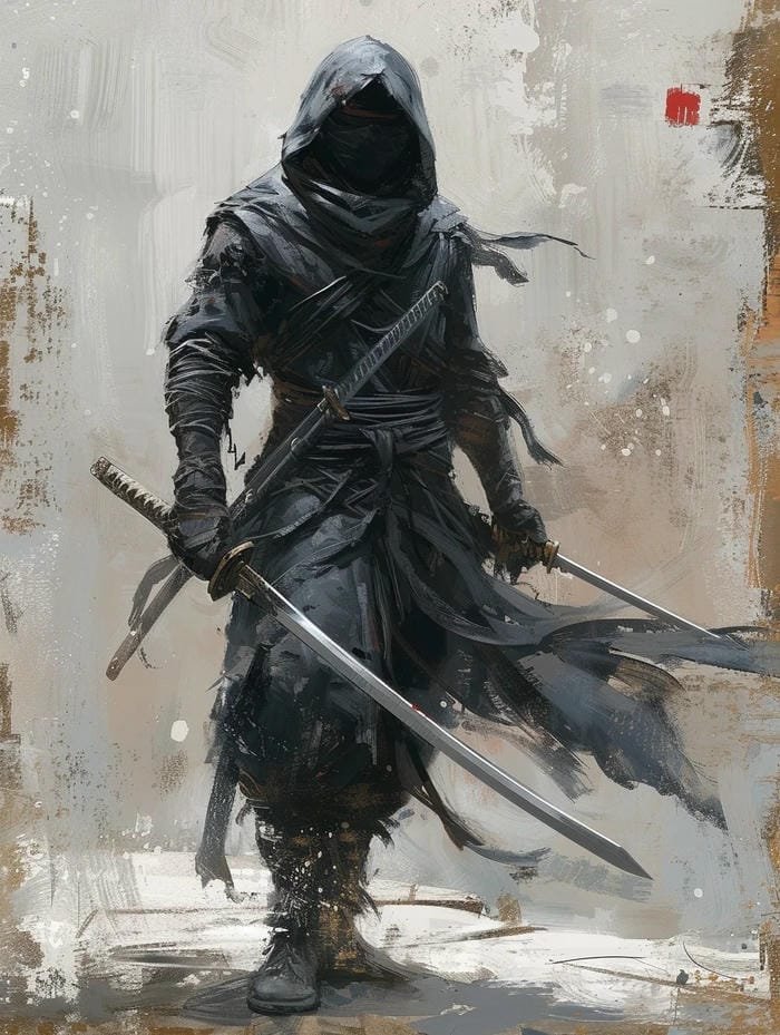 ảnh chiến binh ninja oai phong