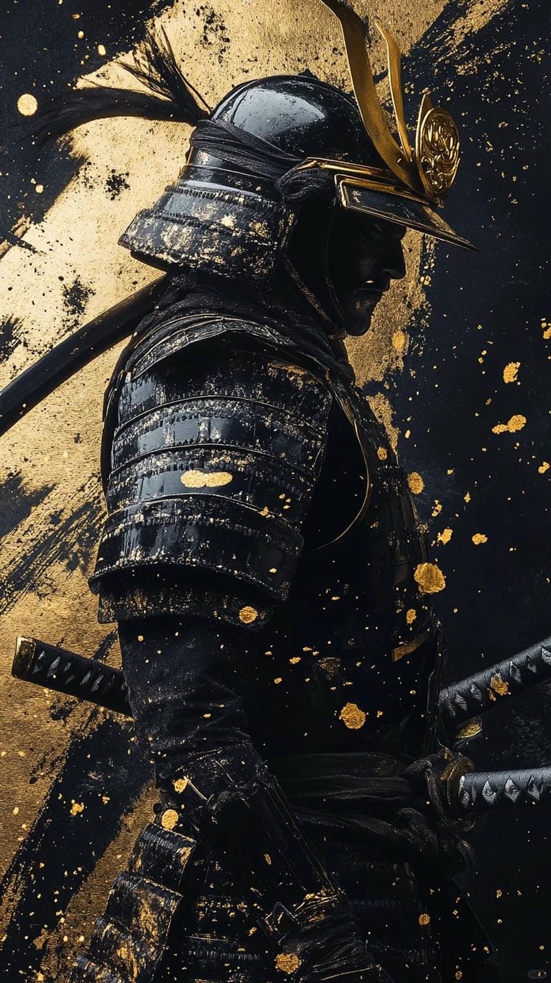 ảnh chiến binh samurai bóng tối