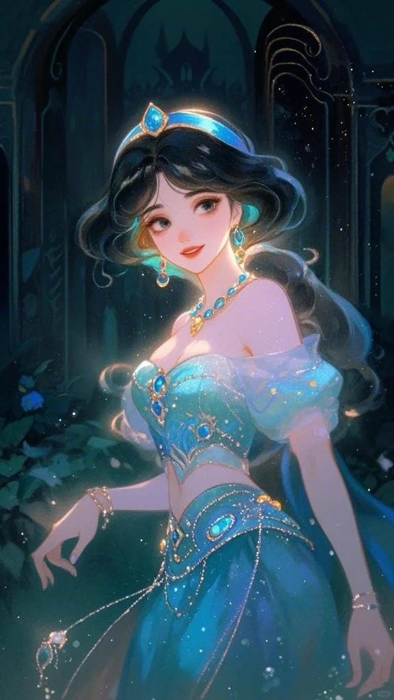 ảnh công chúa disney cực kỳ dễ thương
