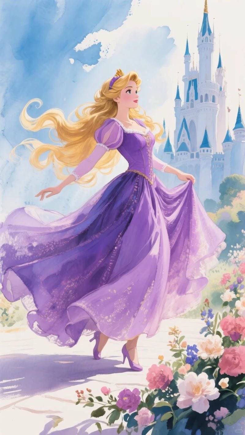 ảnh công chúa disney huyền thoại tuổi thơ