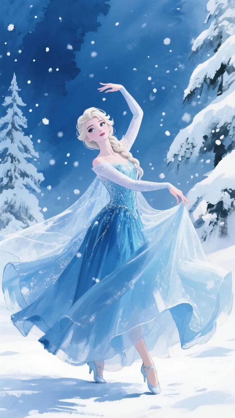 ảnh công chúa disney nền cổ tích
