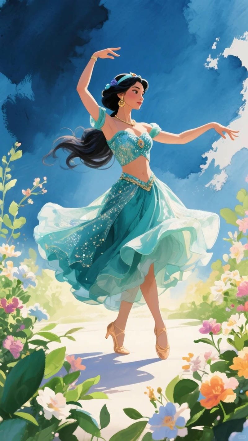 ảnh công chúa disney phong cách hoàng gia